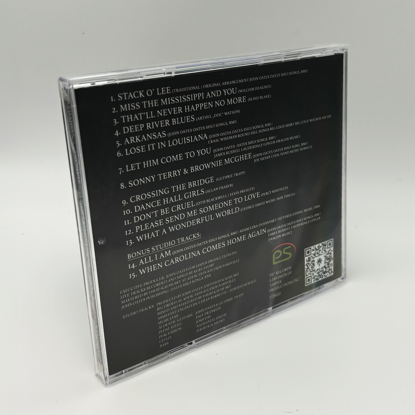 John Oates & Guthrie Trapp Live from the Station Inn - CD